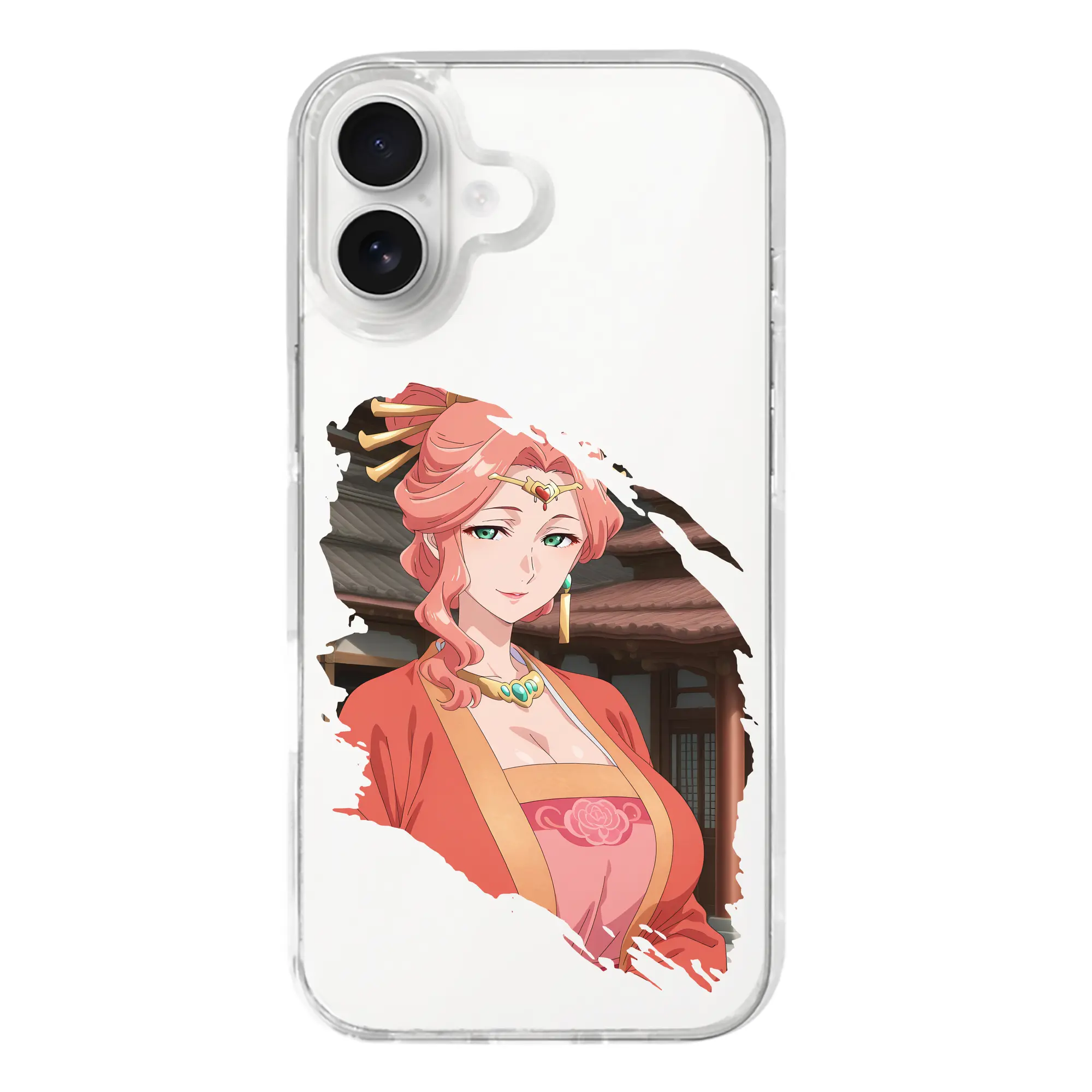 薬屋のひとりごと グッズ,玉葉妃 - iPhone 17シリーズ 透明スマホケース – 薄型・耐衝撃・精密フィット保護カバー